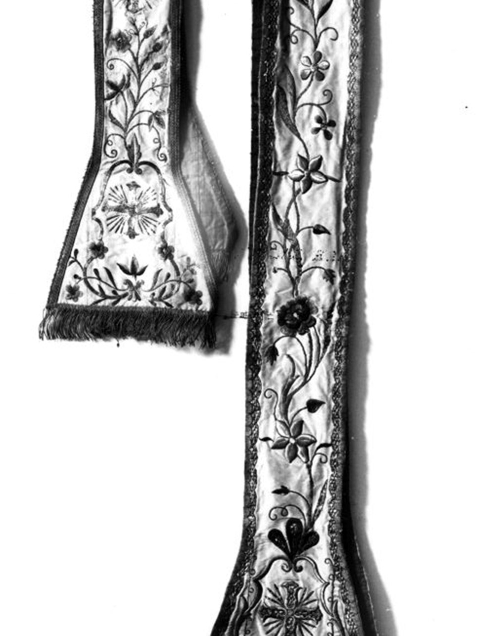 manipolo, elemento d'insieme - manifattura napoletana (primo quarto sec. XIX)