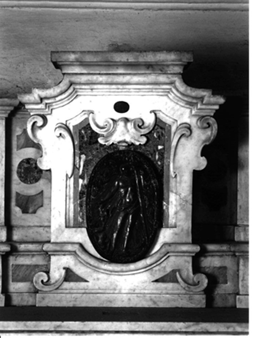 SPORTELLO DI TABERNACOLO - bottega argentiera napoletana (Prima metà sec. XVIII)