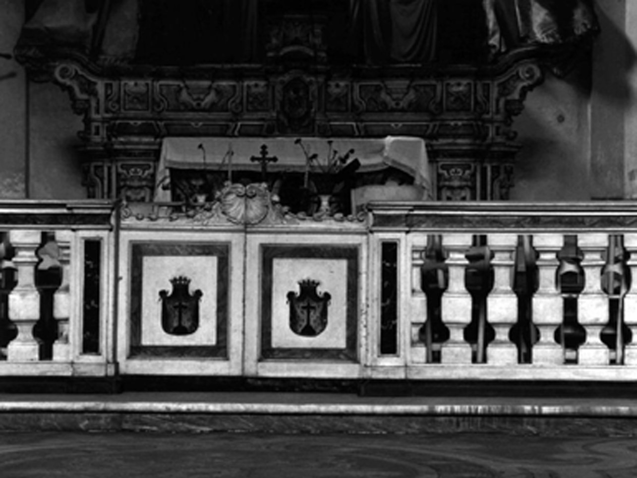 BALAUSTRATA - manifattura napoletana (INIZIO sec. XIX)