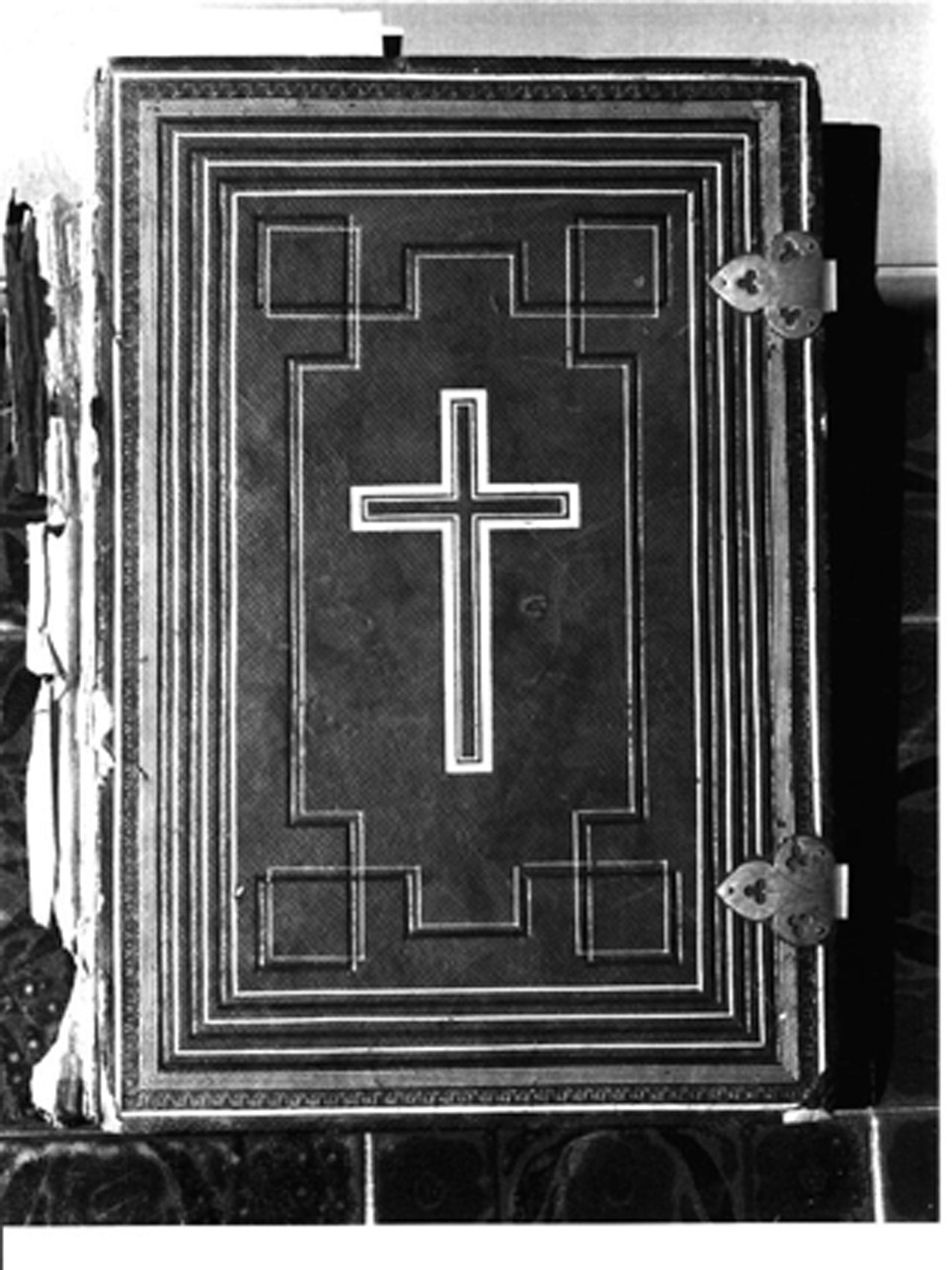 LEGATURA DI LIBRO - manifattura napoletana (Metà sec. XIX)