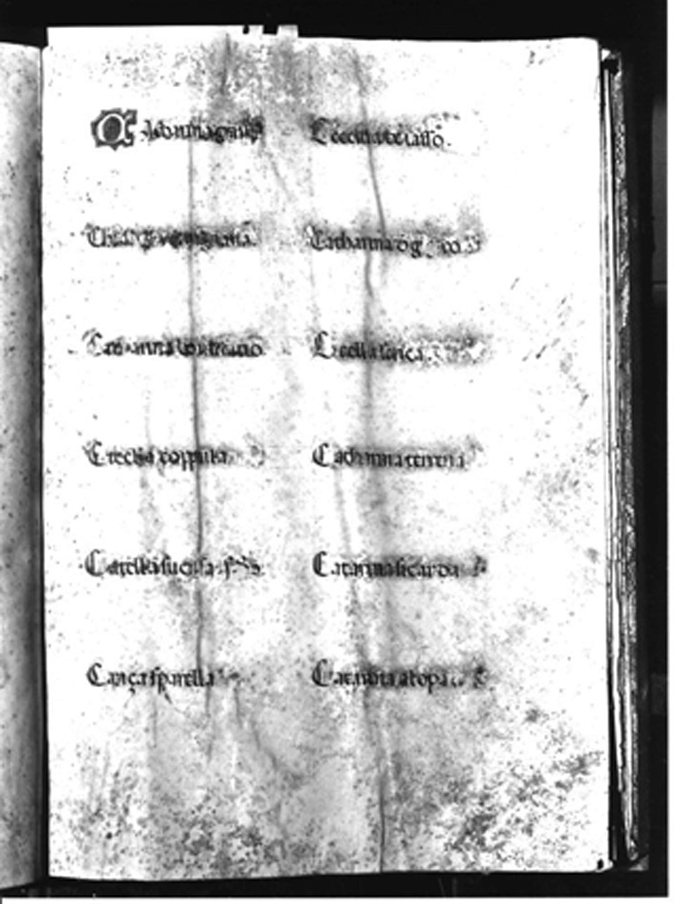 miniatura - AMBITO NAPOLETANO (Seconda metà sec. XV)