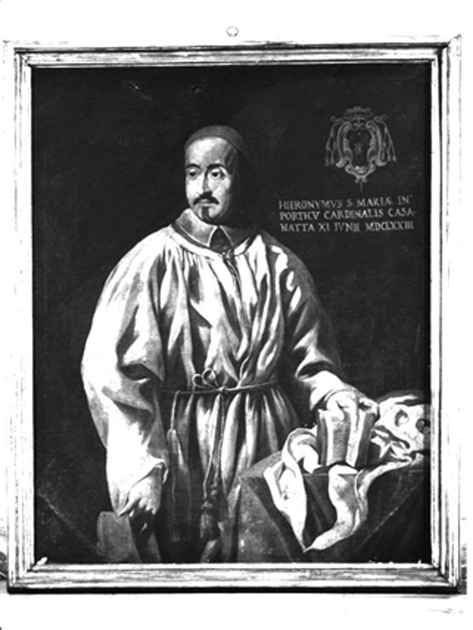 ritratto del cardinale Girolamo Casanatta (dipinto) - ambito napoletano (sec. XVII)