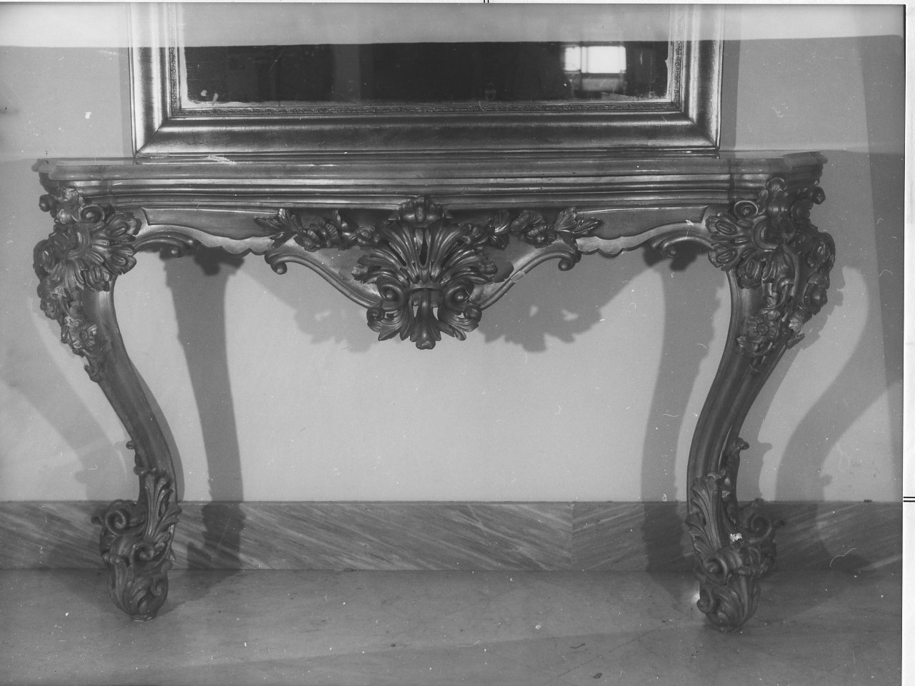 CONSOLE - manifattura napoletana (FINE sec. XVIII)