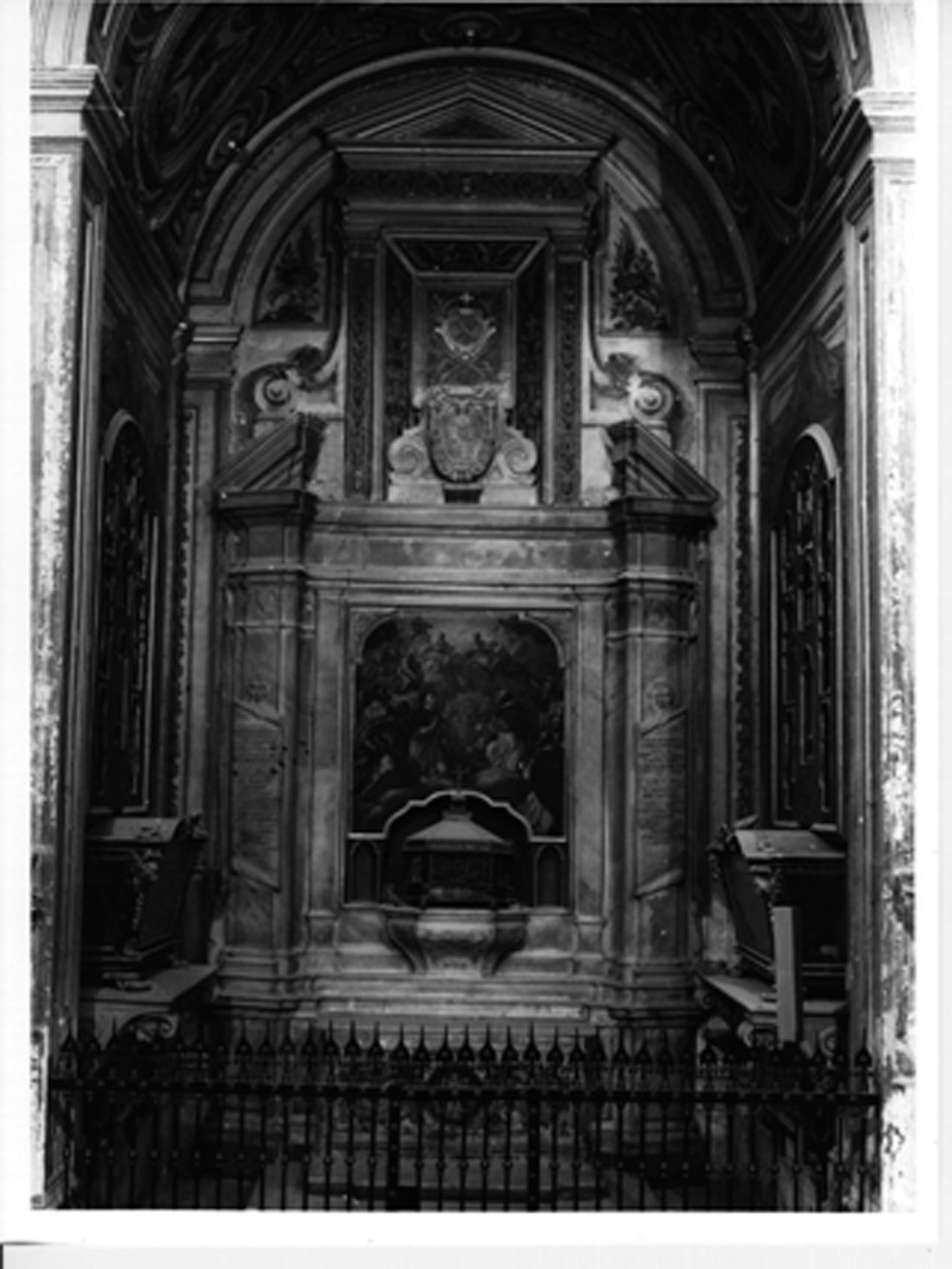 mostra d'altare di Ghetti Pietro (sec. XVII)