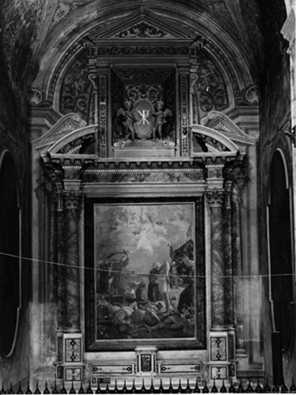 MOSTRA D'ALTARE, ELEMENTO D'INSIEME - BOTTEGA NAPOLETANA (Prima metà sec. XVIII)