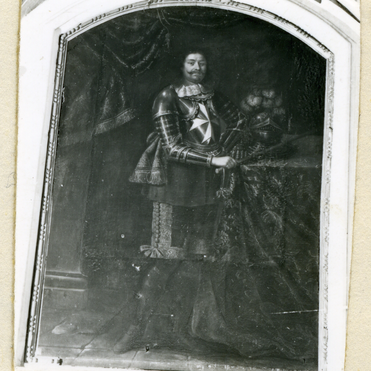 RITRATTO DI UN PRELATO DELLA FAMIGLIA BRANCACCIO (DIPINTO, ELEMENTO D'INSIEME) - AMBITO NAPOLETANO (Seconda metà sec. XVII)