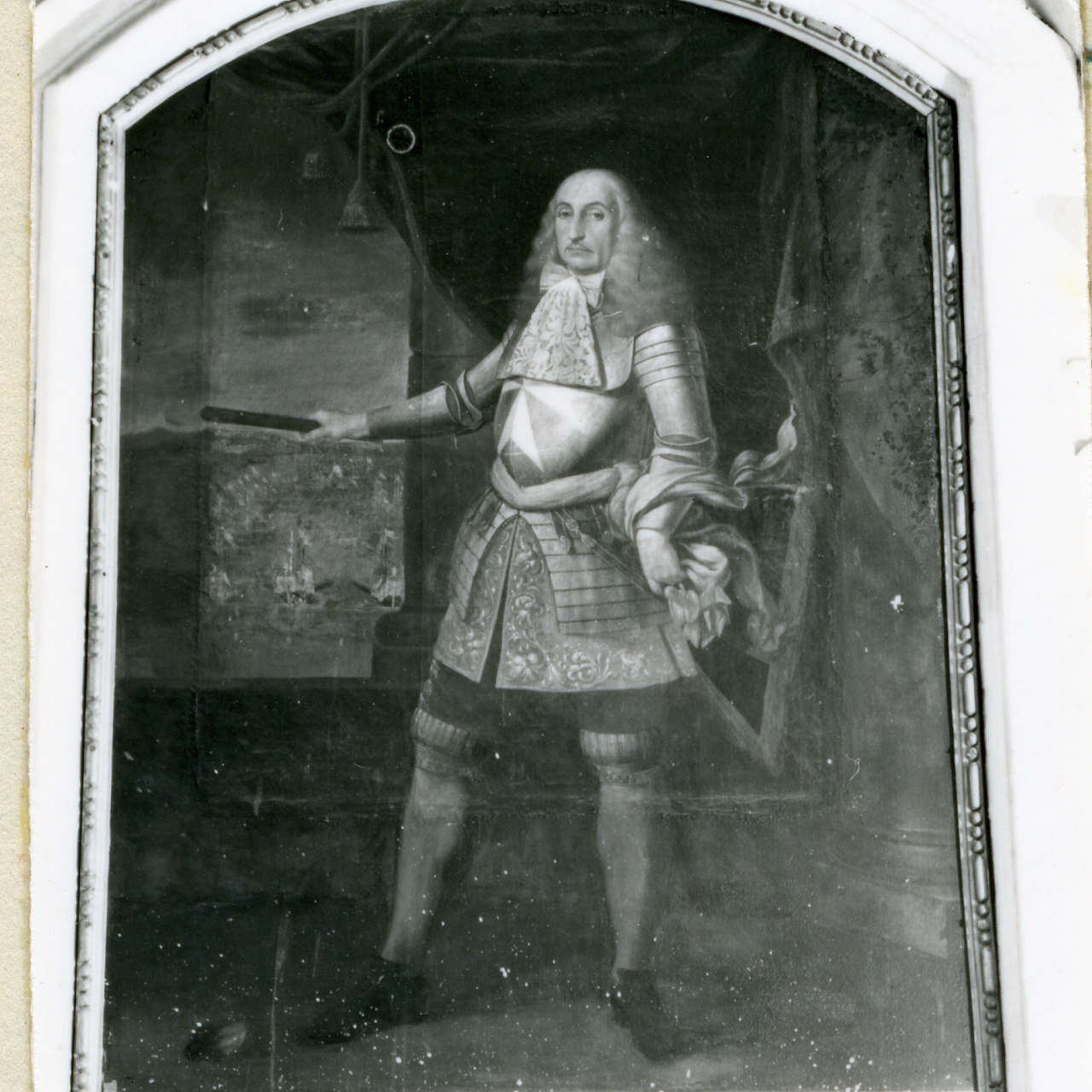 ritratto di un prelato della famiglia Brancaccio (dipinto) - ambito napoletano (seconda metà sec. XVII)