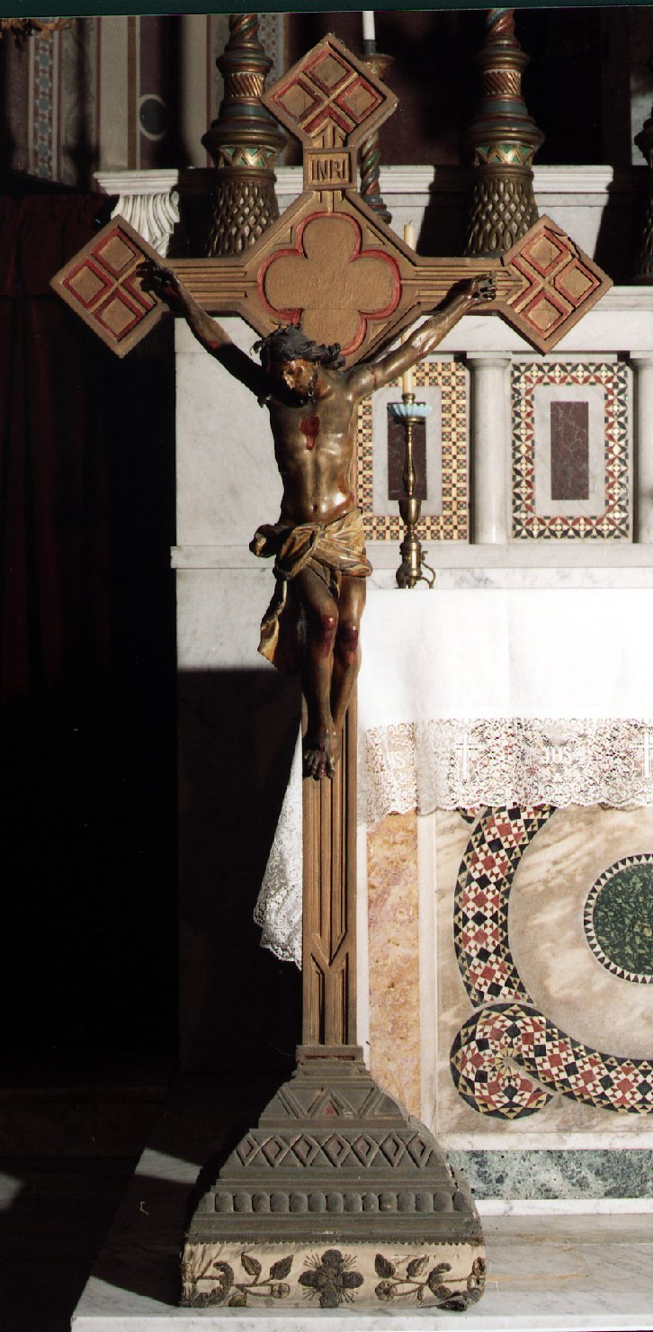 crocifisso di Morelli Domenico (sec. XIX)