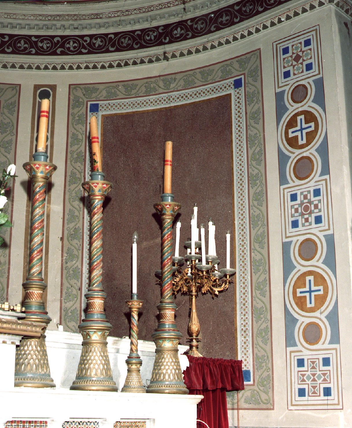 decorazione pittorica, serie di Morelli Domenico (sec. XIX)