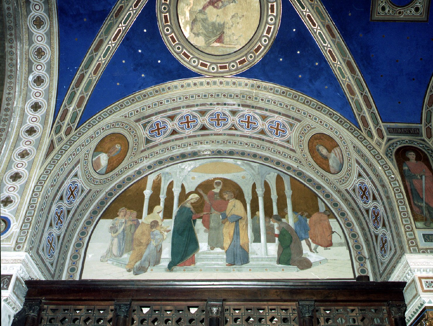 Sposalizio di Maria Vergine (dipinto) di Morelli Domenico (sec. XIX)