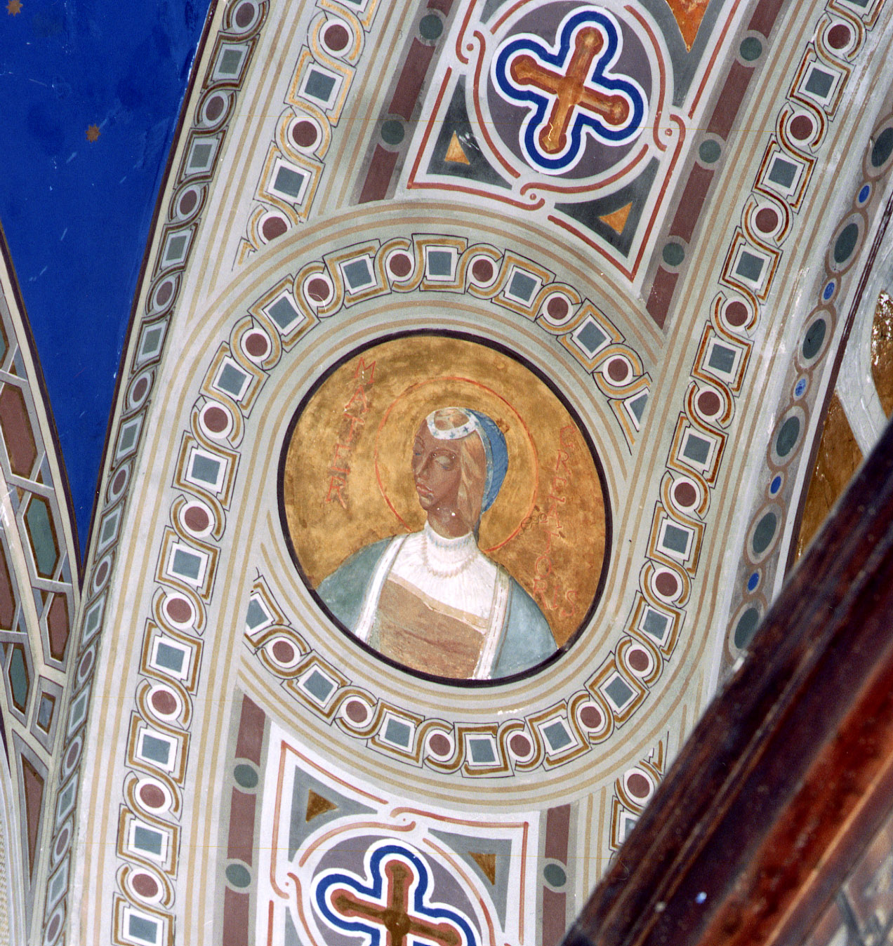 madre del creatore, Maria Vergine (dipinto) di Morelli Domenico (sec. XIX)
