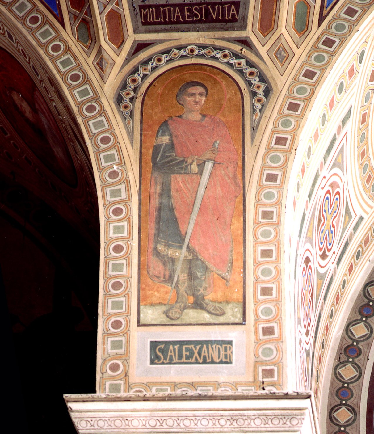 Sant'Alessandro (dipinto) di Morelli Domenico (sec. XIX)