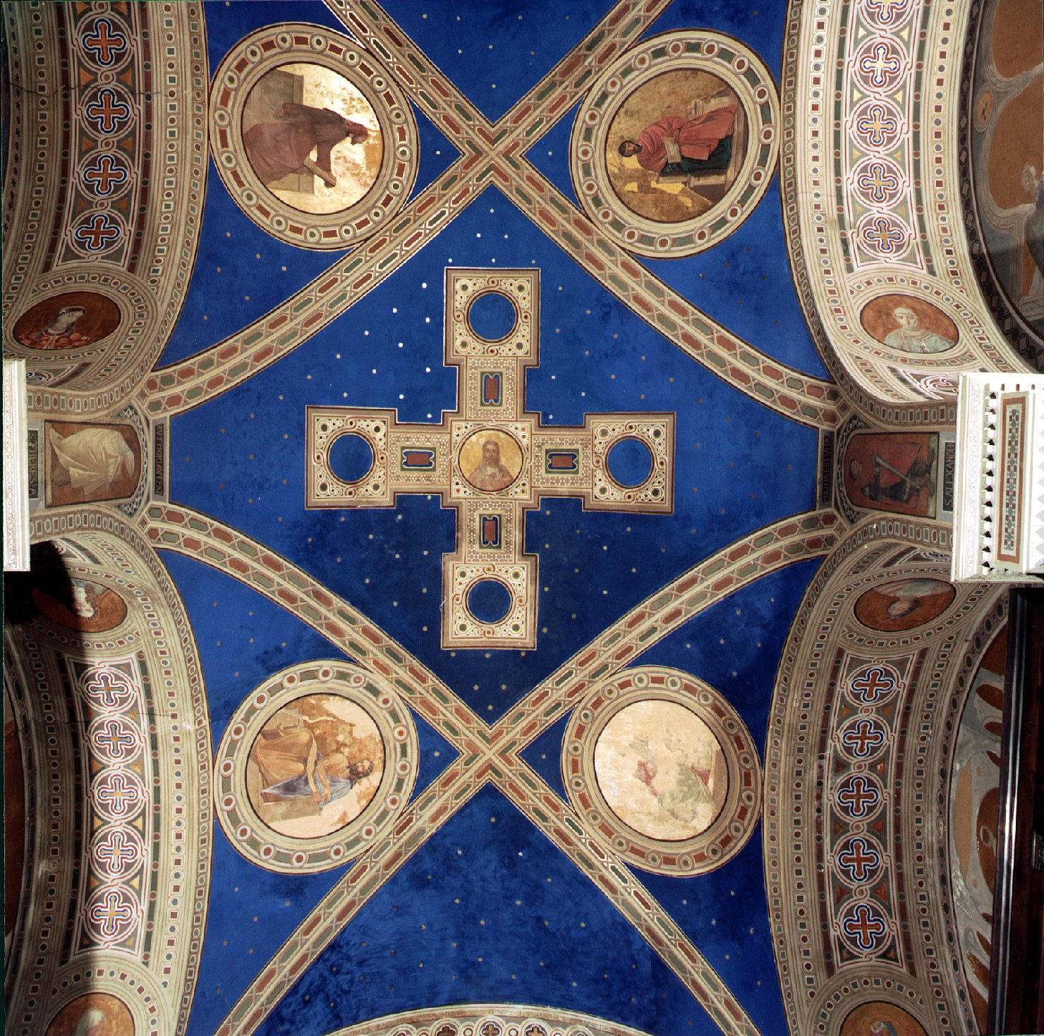 Cristo e Profeti (dipinto) di Morelli Domenico (sec. XIX)