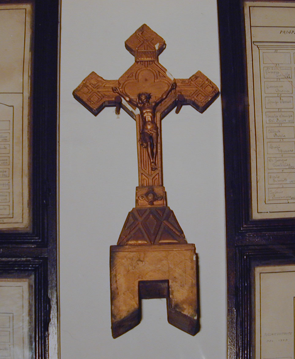 crocifisso di Morelli Domenico (sec. XIX)