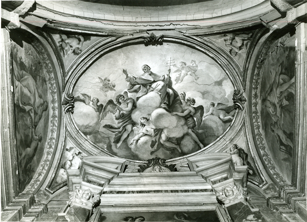 gloria di San Pietro Celestino (dipinto) di Cenatiempo Gerolamo (prima metà sec. XVIII)