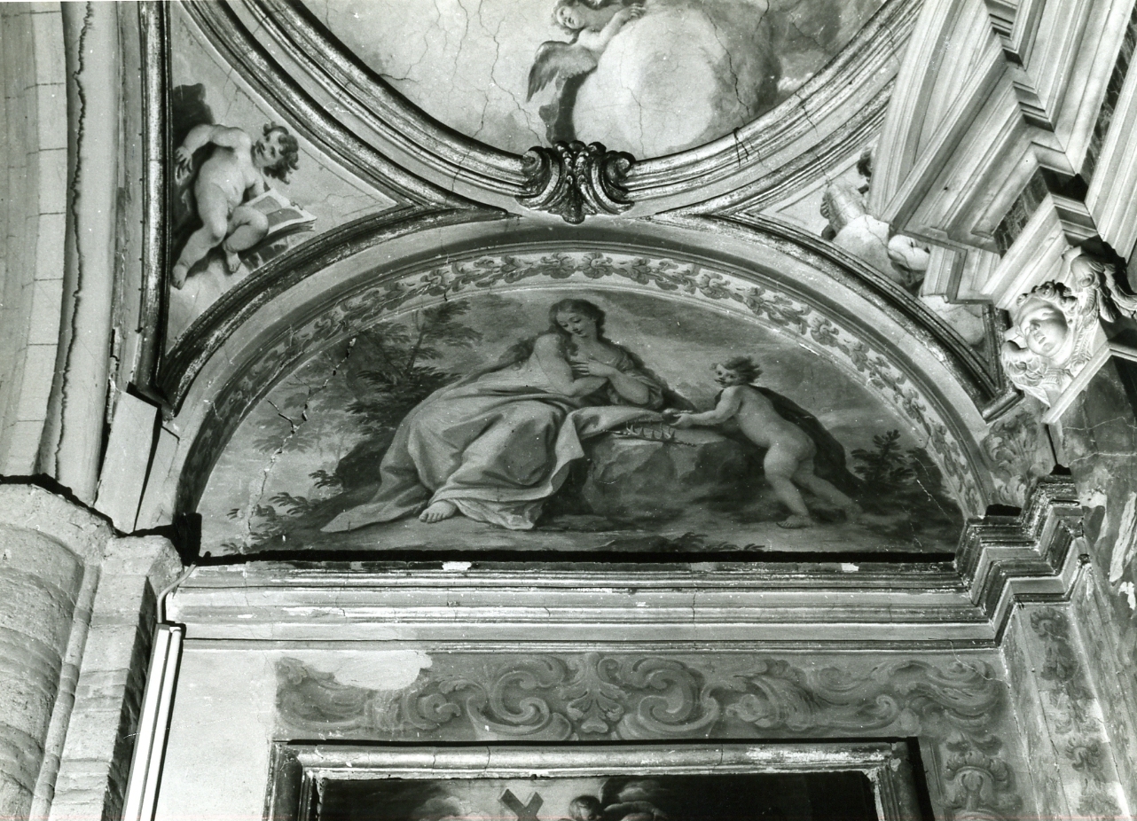 allegoria della Modestia (dipinto) di Cenatiempo Gerolamo (prima metà sec. XVIII)