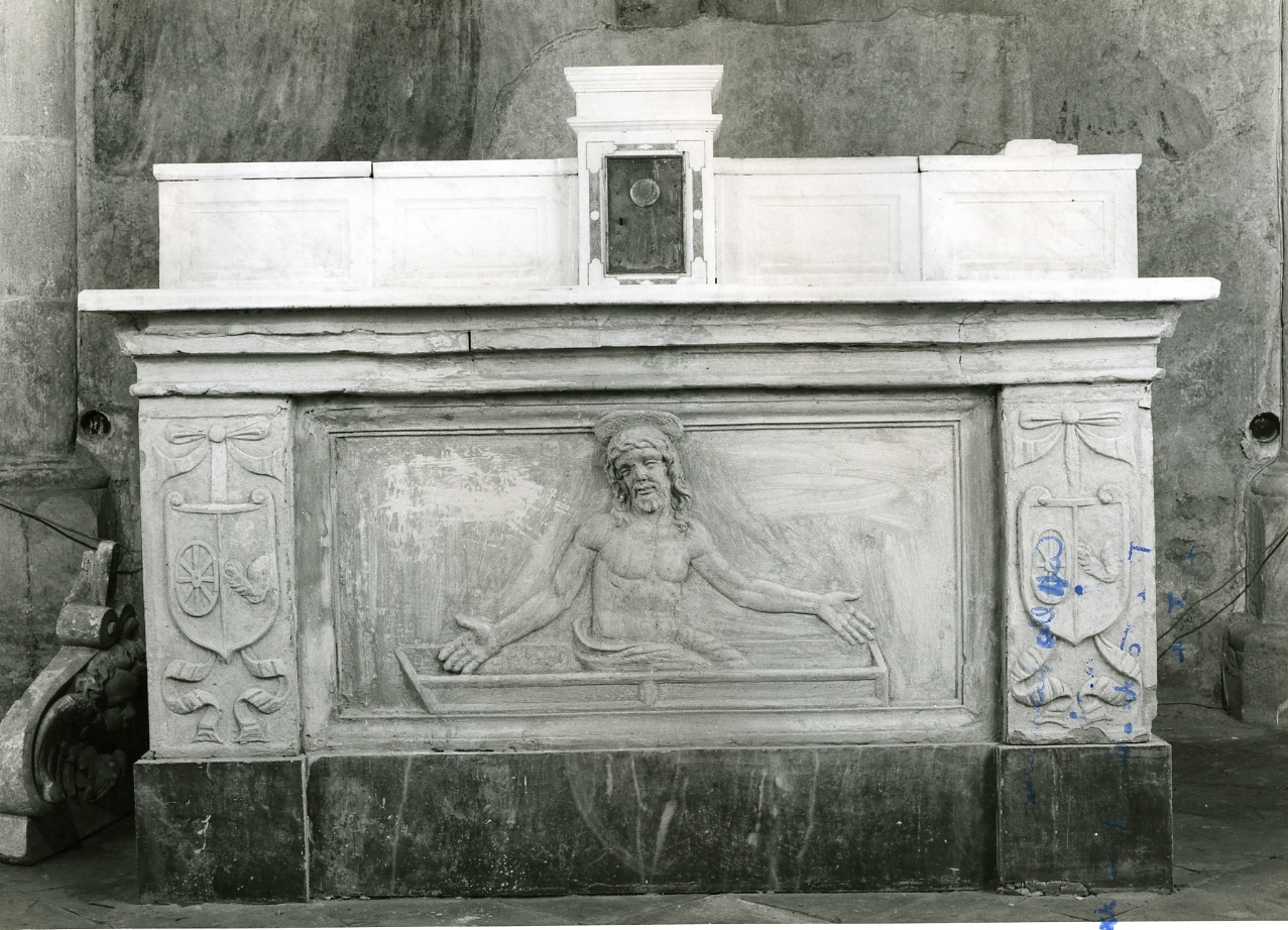 Cristo risorto (paliotto) - ambito napoletano (inizio sec. XVI)