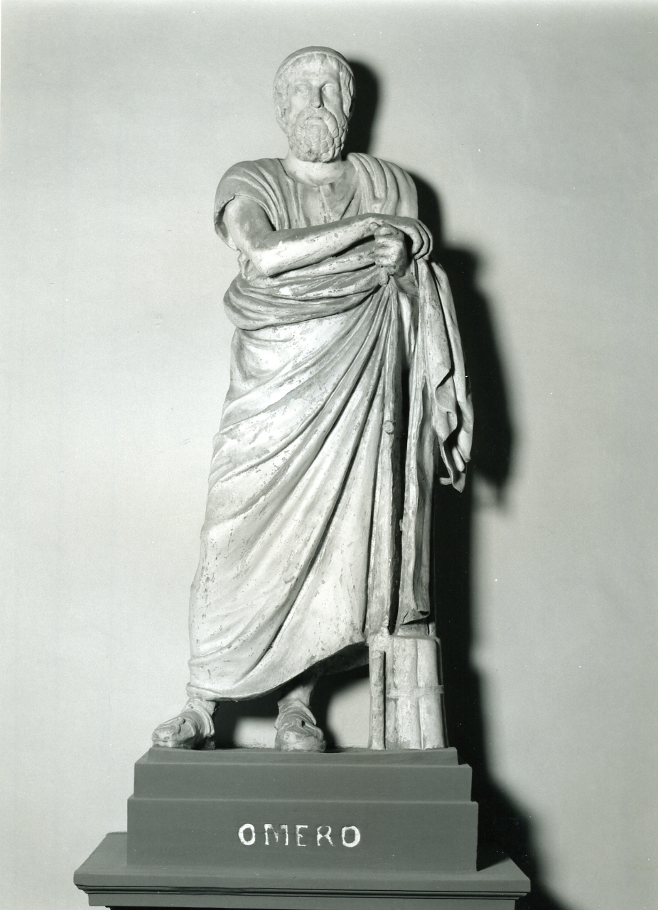 Omero (statua) - bottega napoletana (metà sec. XIX)