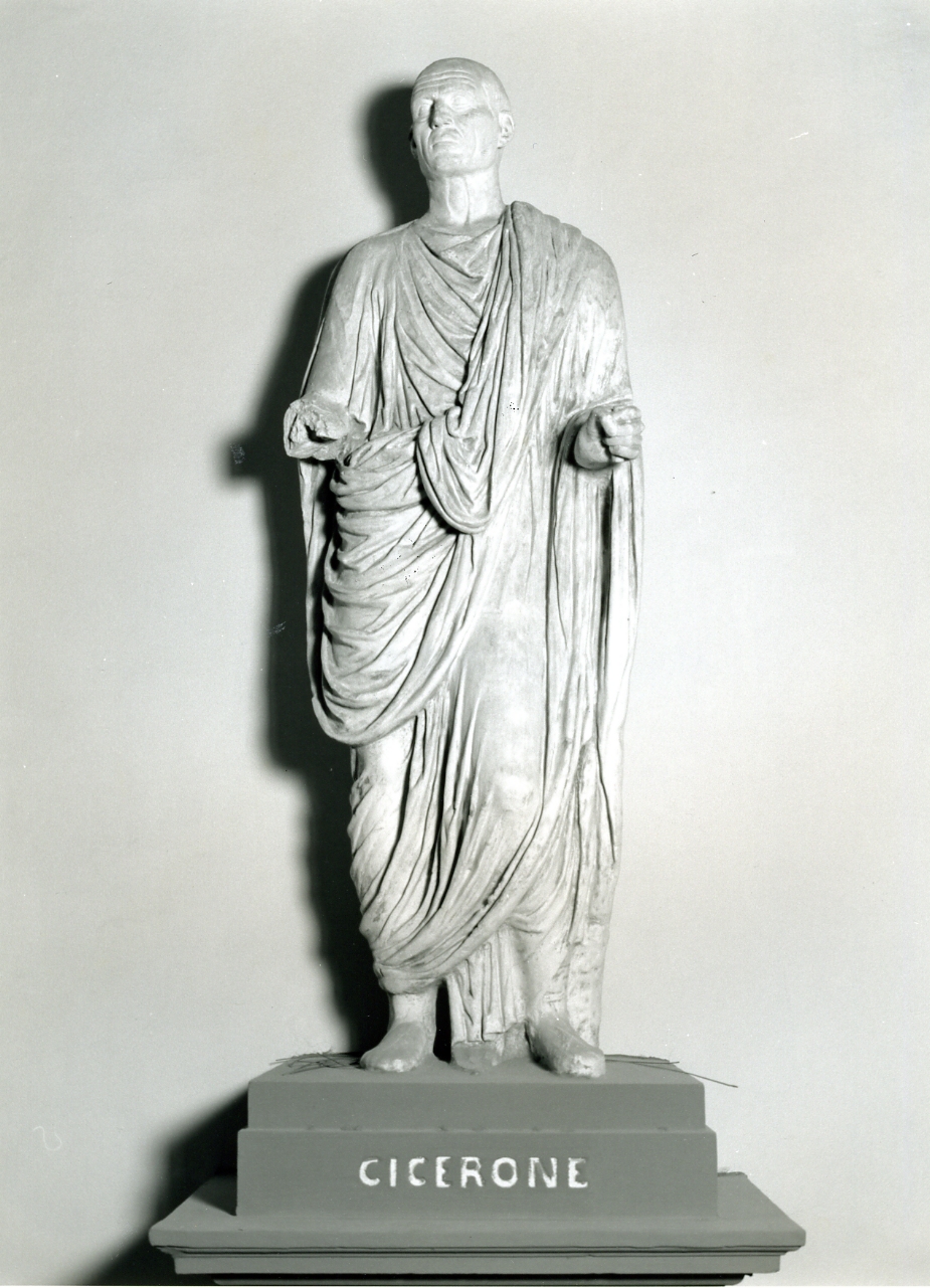 Cicerone (statua) - bottega napoletana (metà sec. XIX)