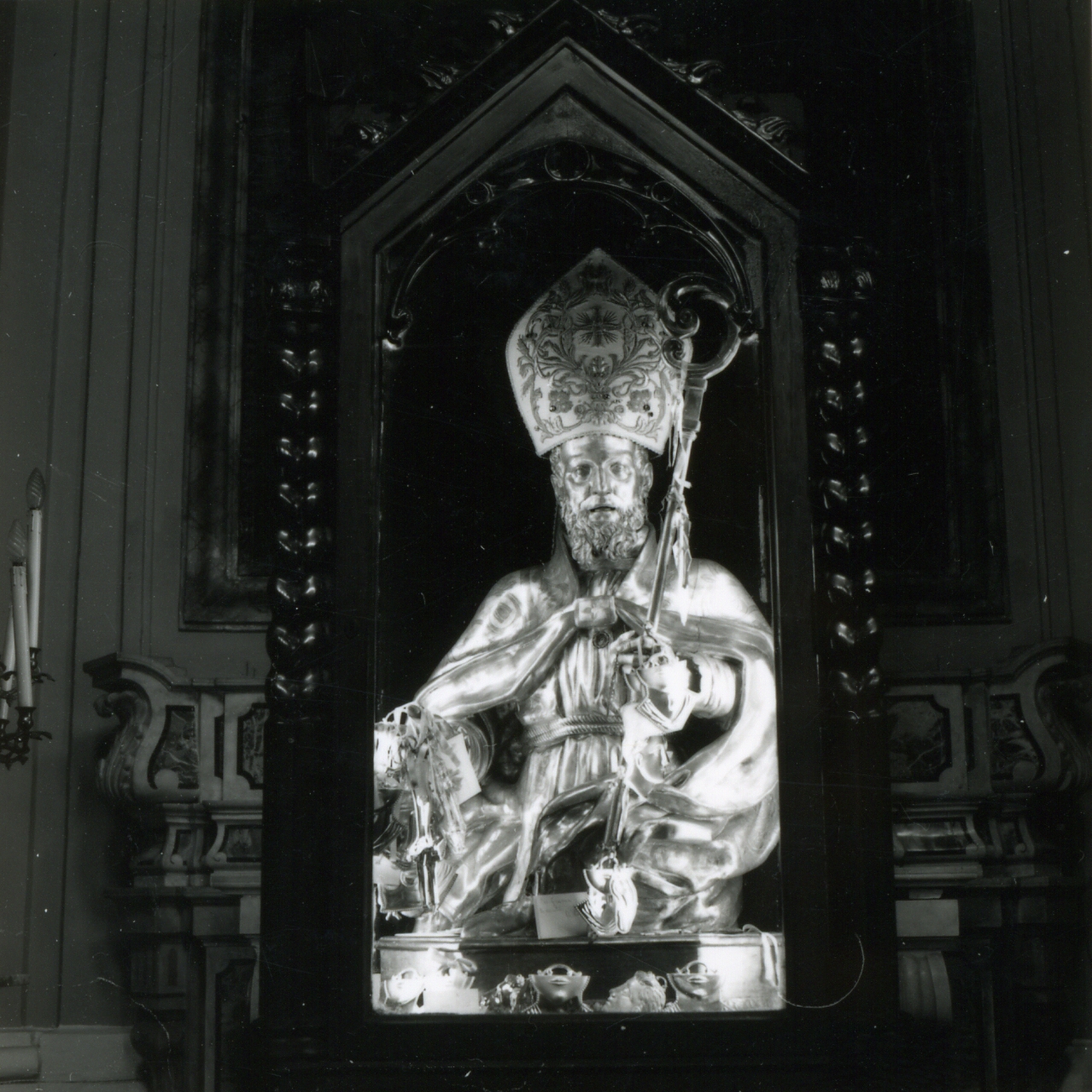 SAN BIAGIO (SCULTURA) - AMBITO NAPOLETANO (INIZIO sec. XIX)