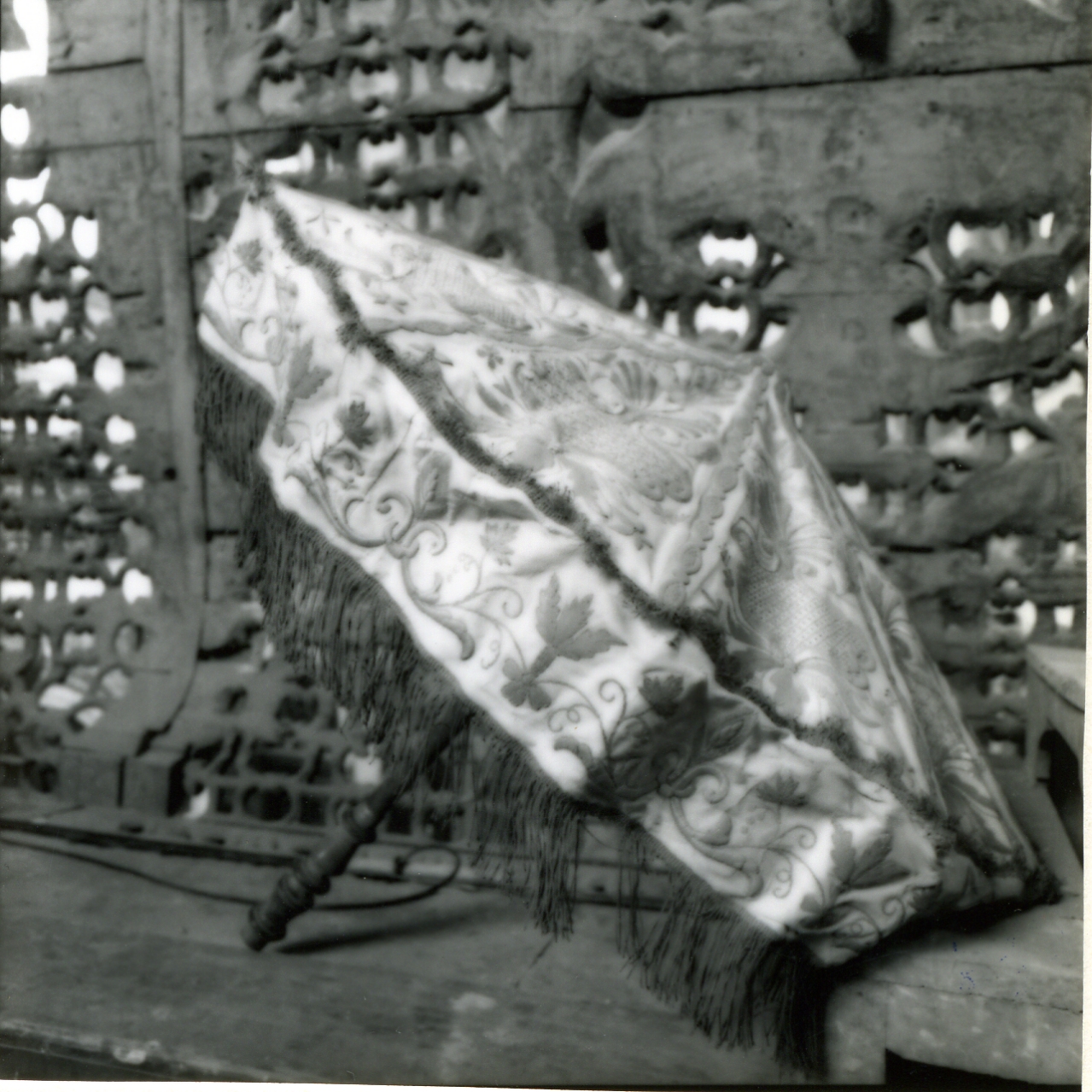 ombrellino processionale, serie - manifattura napoletana (metà sec. XIX)