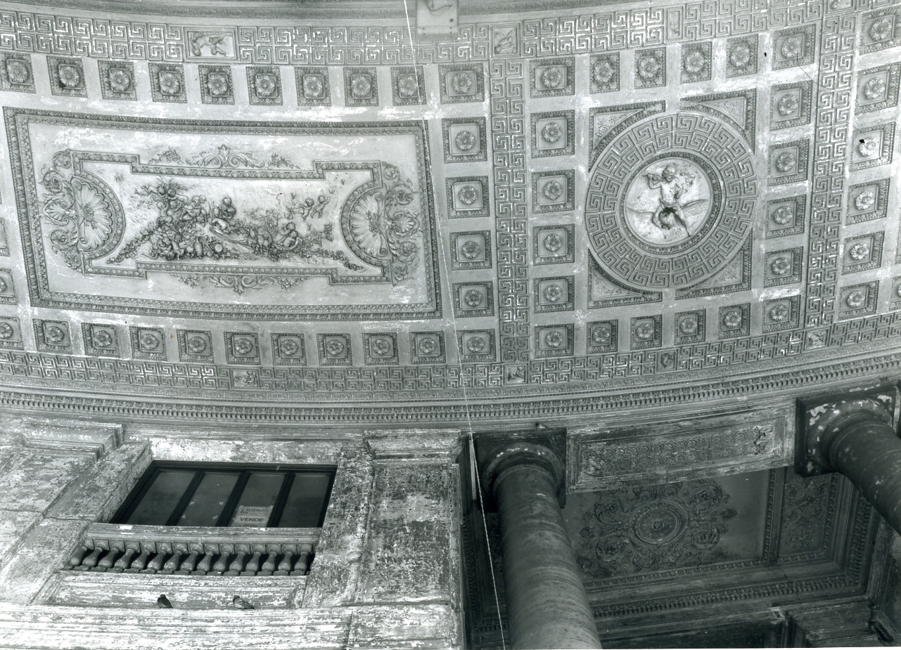 Eolo (decorazione plastica) di Curri Antonio (seconda metà sec. XIX)