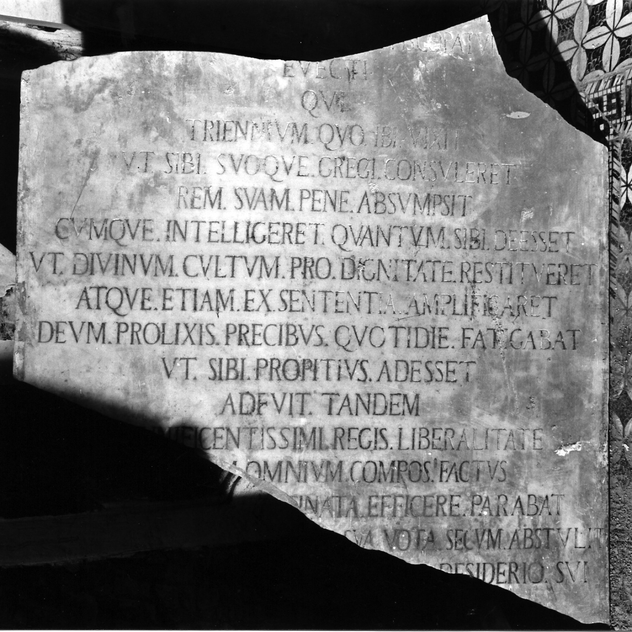 lapide - bottega napoletana (sec. XVIII)