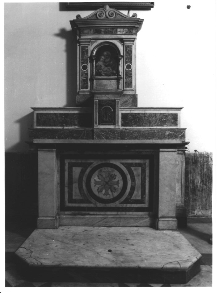 ALTARE - ambito napoletano (Metà sec. XIX)