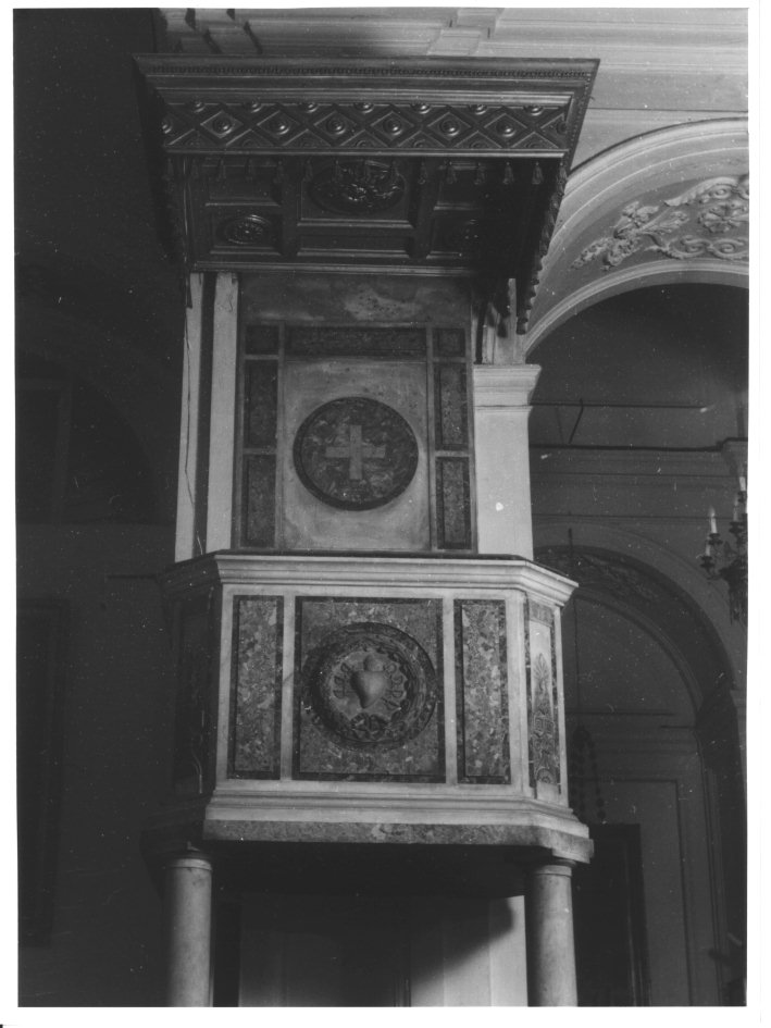 PULPITO - ambito napoletano (Metà sec. XIX)