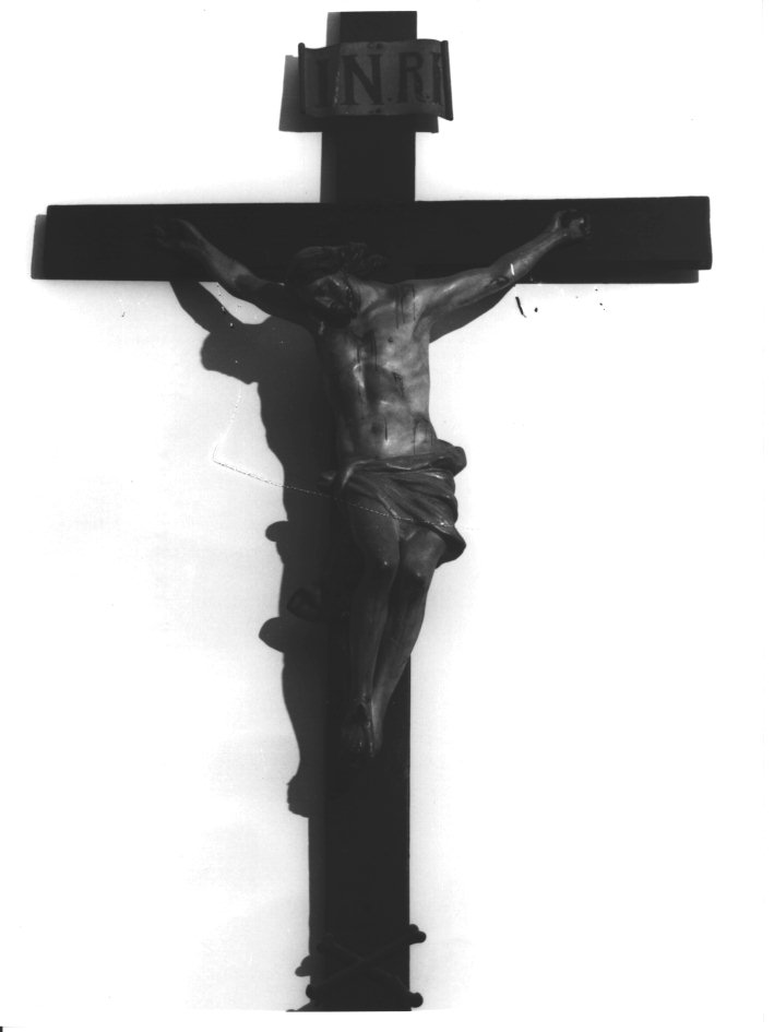 CRISTO CROCIFISSO (SCULTURA) - AMBITO NAPOLETANO (Prima metà sec. XIX)
