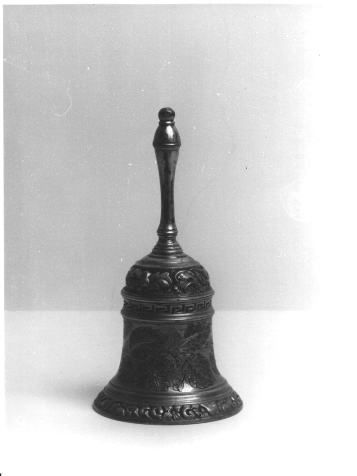 CAMPANELLO D'ALTARE - bottega argentiera napoletana (SECONDO QUARTO sec. XIX)