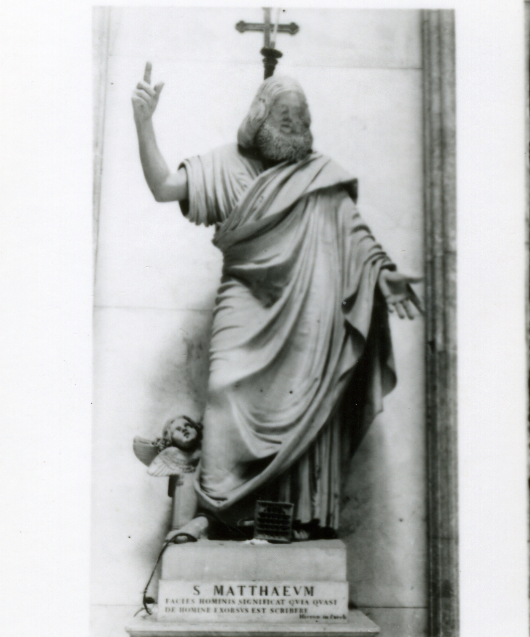 San Matteo Evangelista (statua) di Finelli Carlo (prima metà sec. XIX)