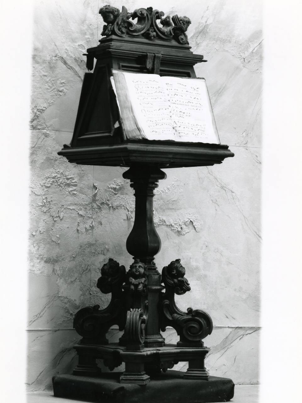 leggio - bottega napoletana (fine sec. XVII)