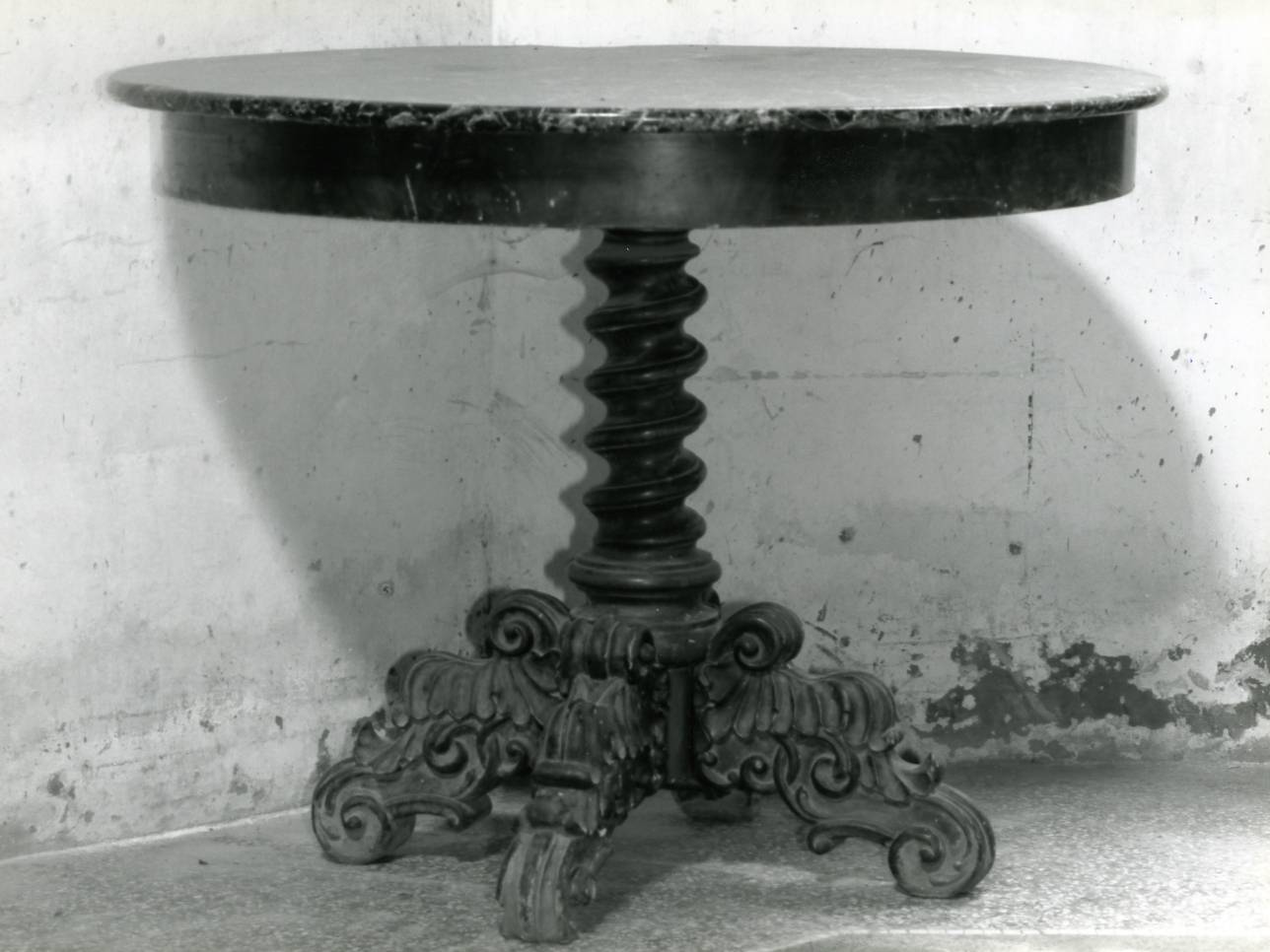 tavolo - bottega napoletana (seconda metà sec. XIX)