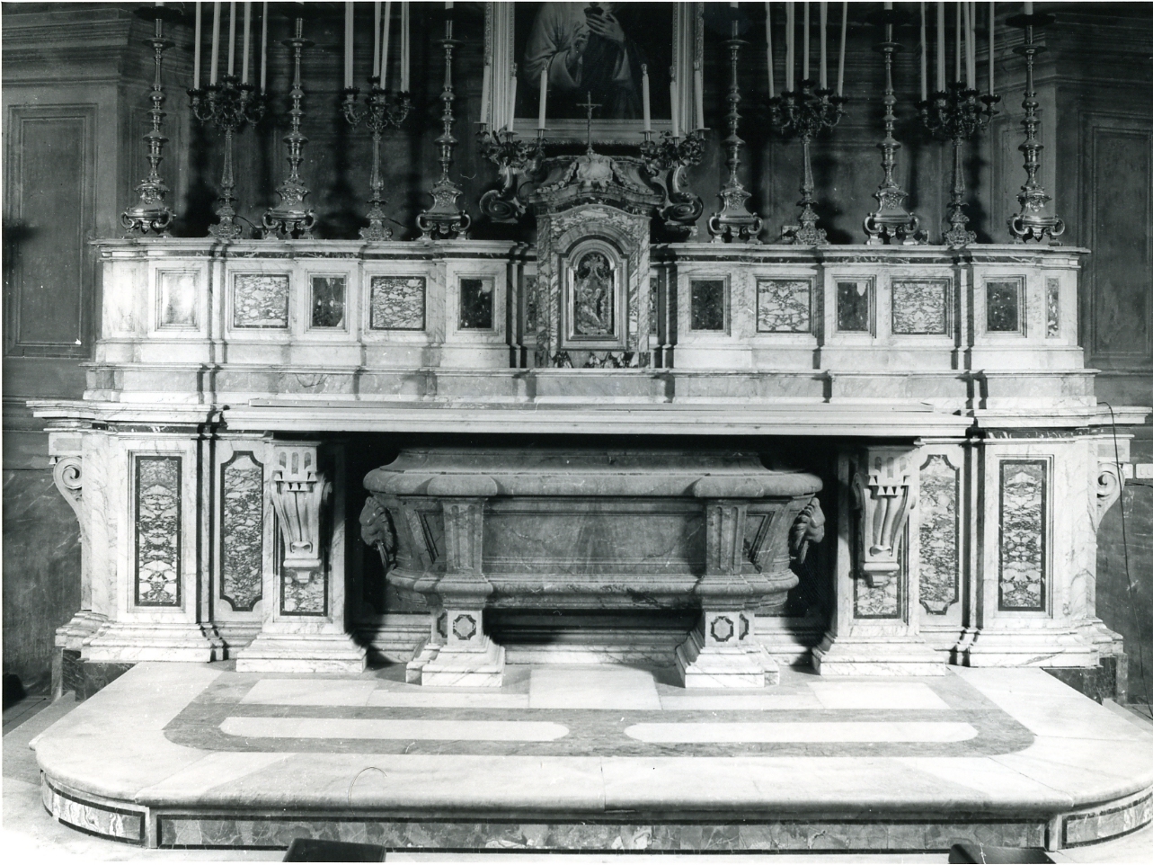 sportello di tabernacolo - bottega napoletana (ultimo quarto sec. XVIII)