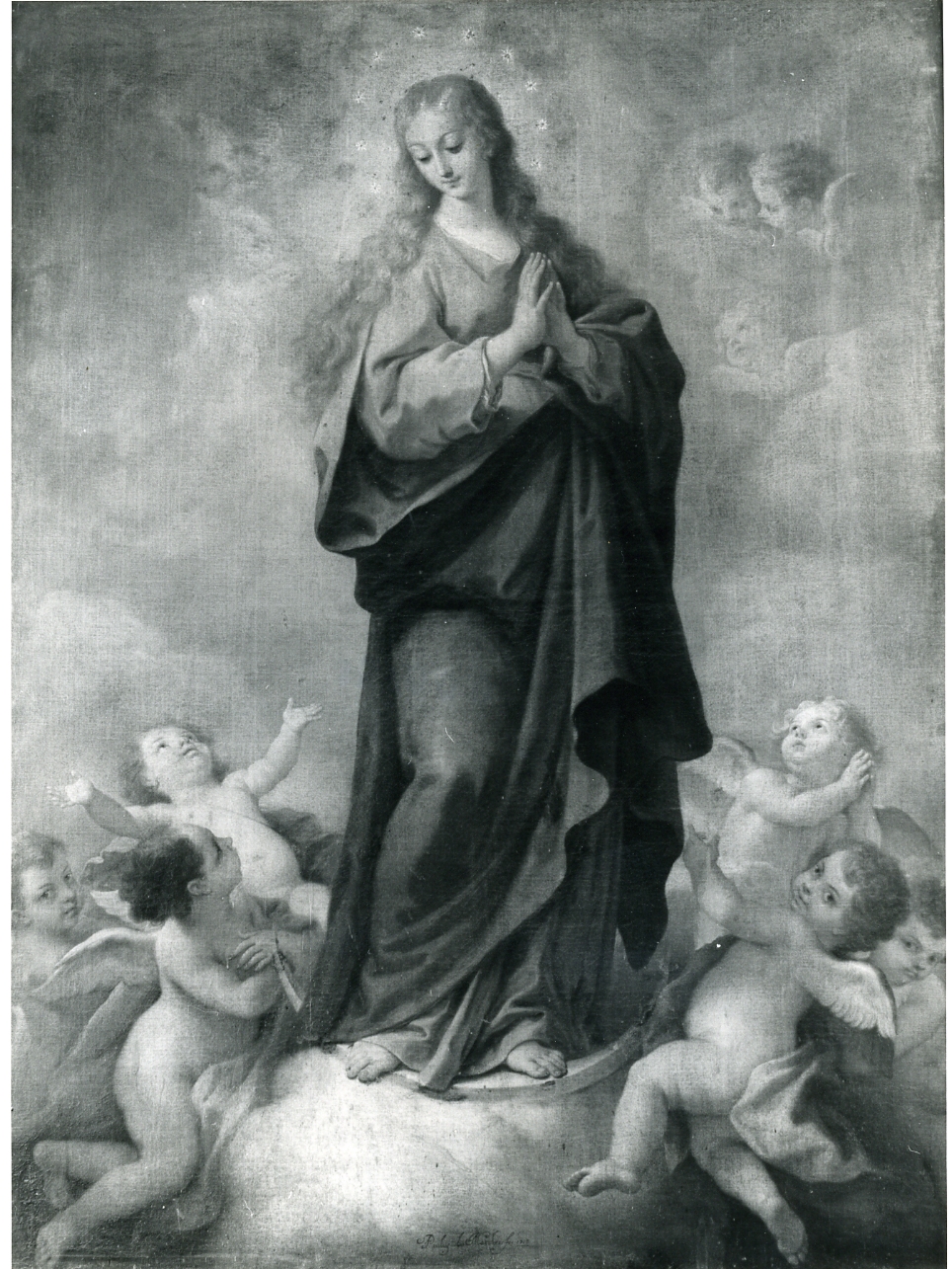 Immacolata Concezione (dipinto) di De Matteis Paolo (sec. XVIII)