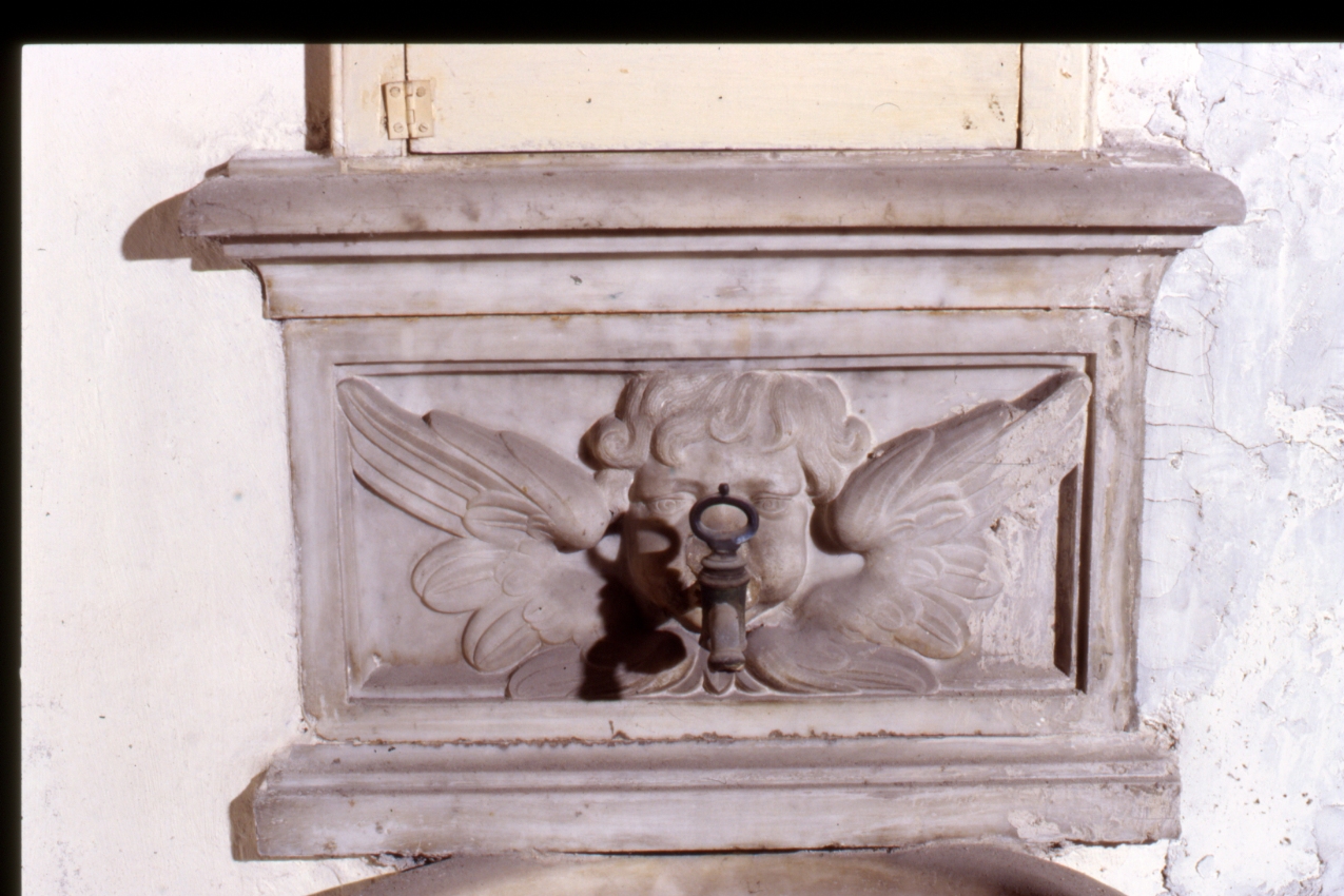 putto (rilievo) - bottega napoletana (metà sec. XVIII)