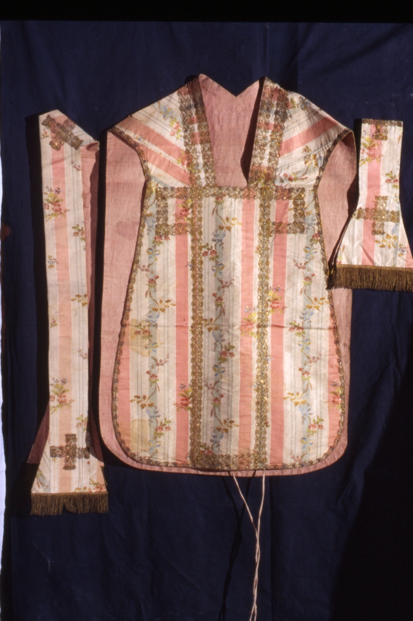 paramento liturgico, insieme - manifattura napoletana (metà sec. XIX)