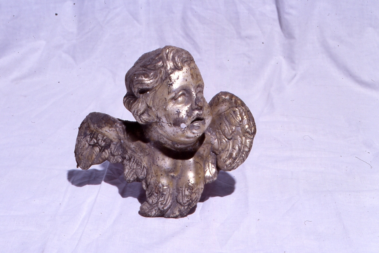 cherubino (scultura, serie) di Vaccaro Domenico Antonio (sec. XIX)