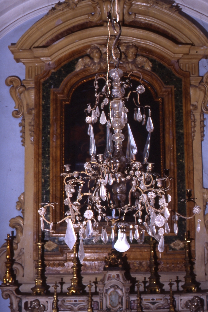 lampadario - bottega napoletana (fine sec. XVIII)