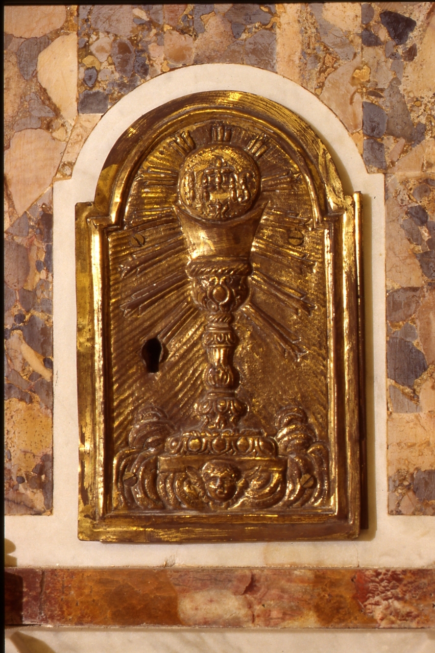 sportello di tabernacolo - bottega napoletana (seconda metà sec. XIX)