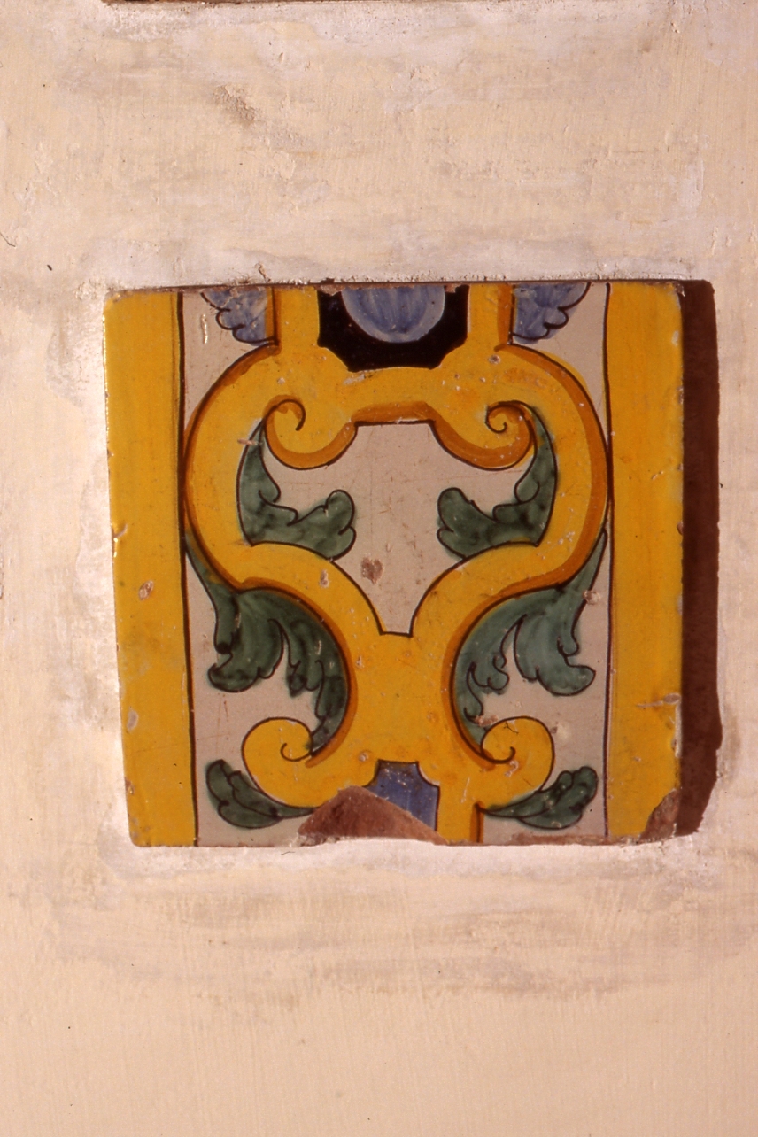 mattonella - bottega napoletana (seconda metà sec. XVIII)