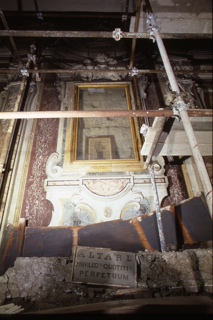 decorazione plastica - bottega napoletana (metà sec. XVIII)