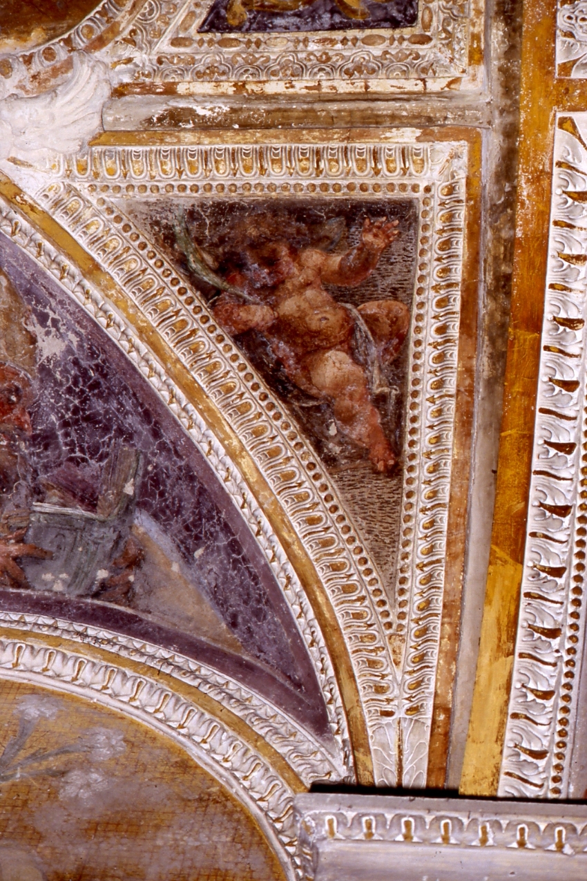 putto (dipinto, elemento d'insieme) di Corenzio Belisario (sec. XVII)