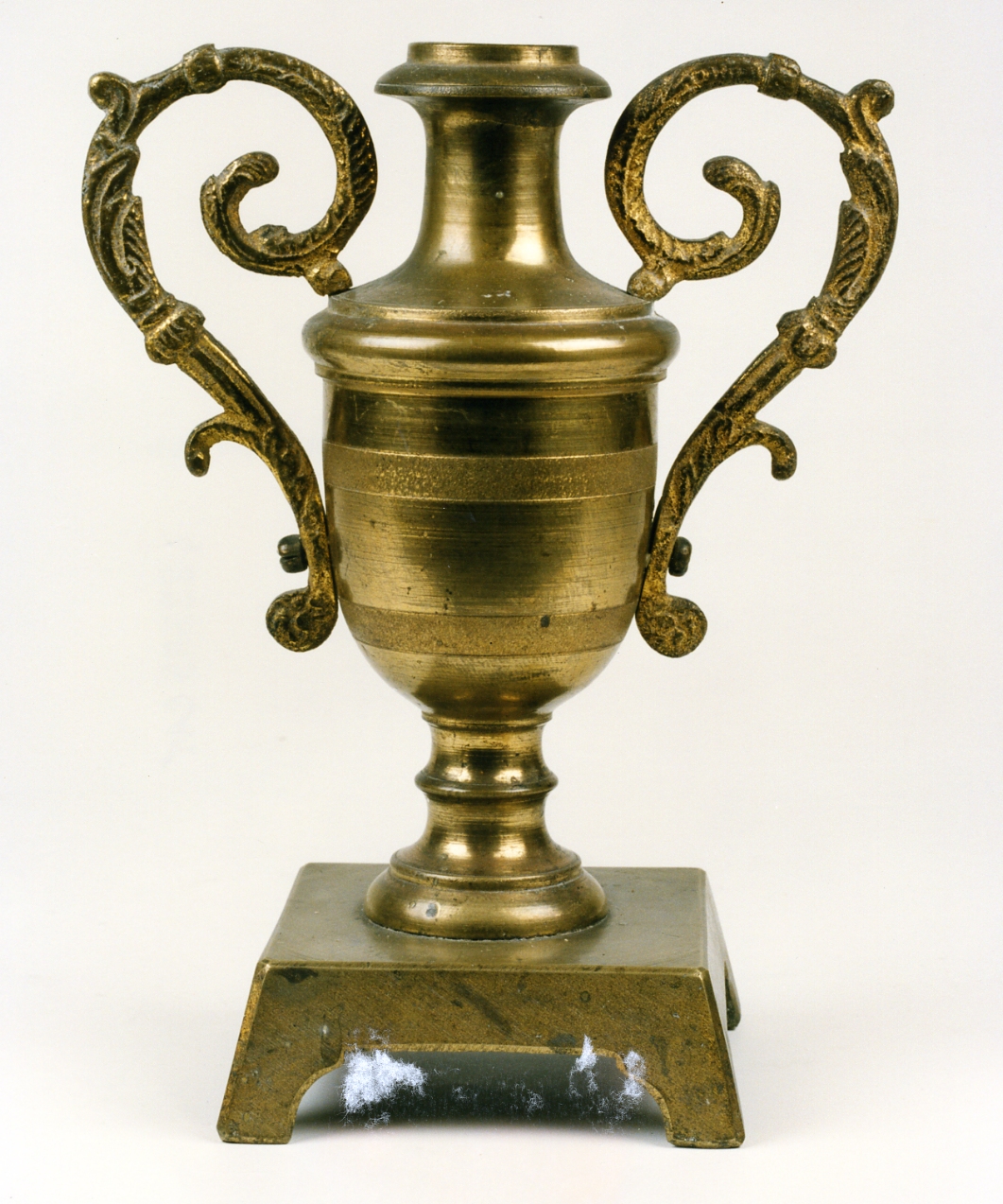 vaso d'altare per composizione floreale, serie - bottega campana (fine sec. XIX)