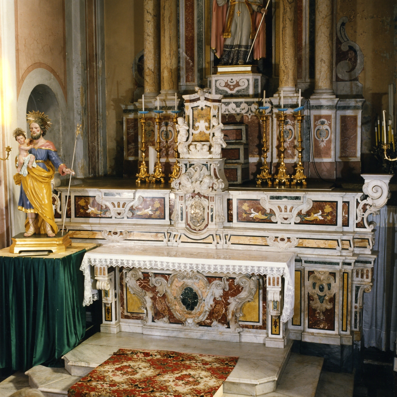 altare maggiore di Passamonte Orazio (sec. XVIII)