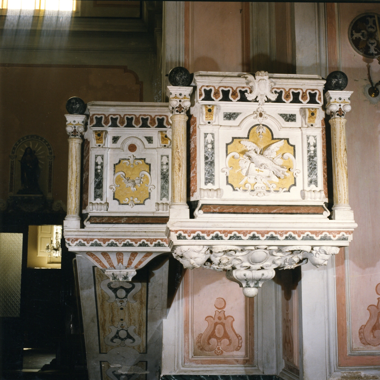 pulpito - bottega napoletana (sec. XX)