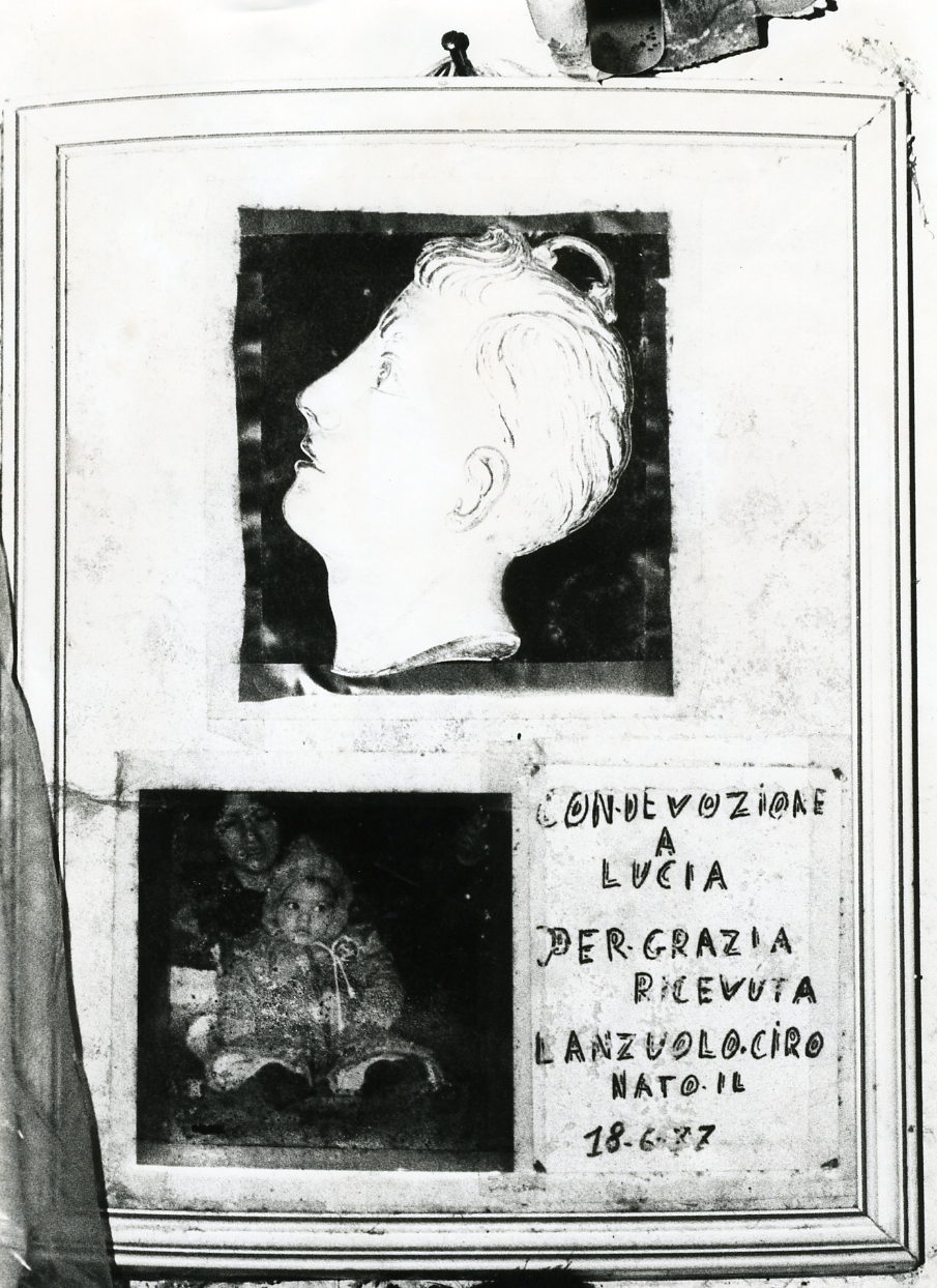 ex voto - bottega campana (sec. XX)