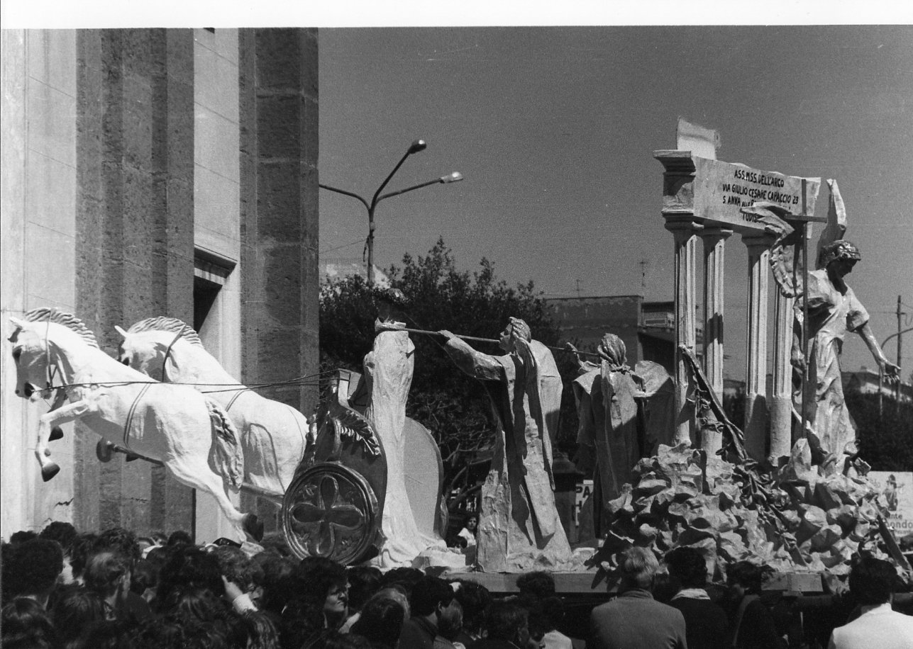 macchina processionale - bottega campana (sec. XX)