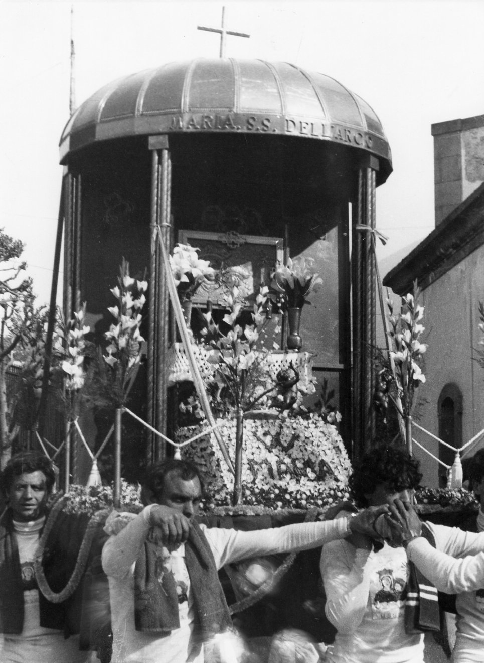 macchina processionale - bottega campana (sec. XX)